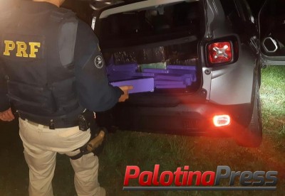 PRF apreende mais de 280 quilos de maconha em Guarapuava 