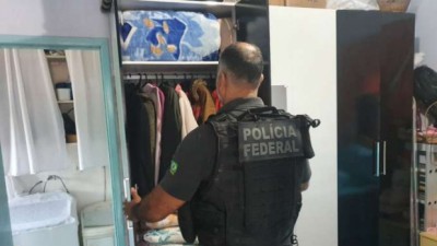 PF prende investigado por crime internacional de compartilhamento de pornografia