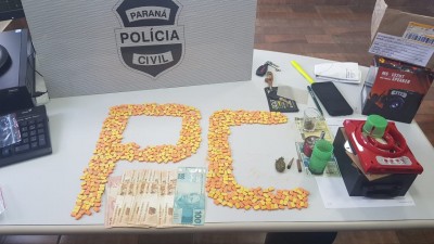 Palotina: Policia Civil detém traficante que comprava droga pelos Correios para revender na região