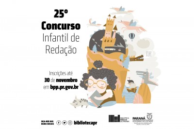 Paraná - Biblioteca abre inscrições para concurso infantil de redação