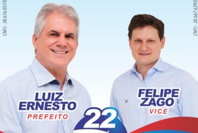 Luiz Ernesto de Giacometti e Felipe Zago são eleitos como prefeito e vice em Palotina. 