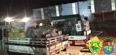 BPFron apreende quatro toneladas e meia de maconha em Santa Helena