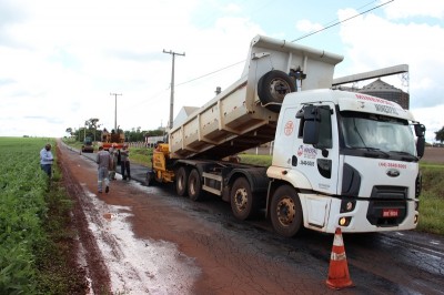 Palotina conclui recape asfáltico na Vila Salete