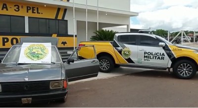 Posto Policial Rodoviário de Iporã apreende veículo transportando quase 30 kg de maconha 