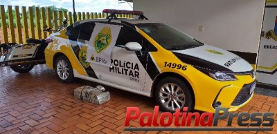 POSTO POLICIAL RODOVIÁRIO DE SANTA HELENA APREENDE 20,500 KG DE MACONHA E REALIZA A PRISÃO DO ENVOLVIDO NO TRANSPORTE