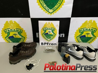 BPFron recupera objetos furtados em ação da operação Hórus na cidade de Guaíra