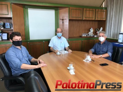 Prefeito Luiz Ernesto e Vice Felipe Zago se reúnem com Allfredo Lang