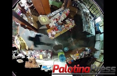 Indivíduos furtam Casa do Artesão de Maripá e câmeras de segurança flagram o crime. Veja as imagens! 