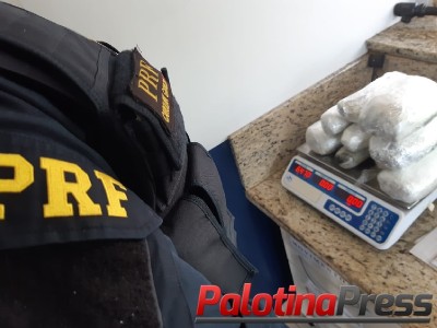 PRF apreende haxixe em transporte por aplicativo 