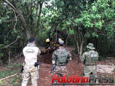 Operação Importunus 2 - Polícia Federal, Exército e BPFron/PMPR realizam segunda operação de destruição de portos clandestinos