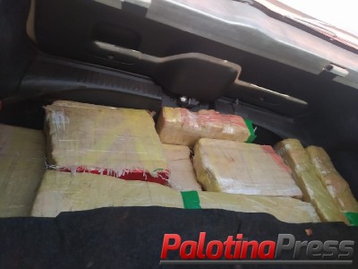 POSTO POLICIAL RODOVIÁRIO DE IPORÃ APREENDE VEÍCULO COM MAIS DE 150,00KG DE MACONHA