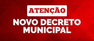Decreto Municipal de Palotina, confira as mudanças.