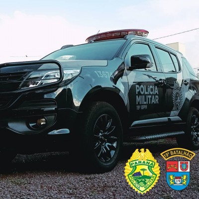 Policiais militares do 19º BPM prendem foragido de Minas Gerais, em Cascavel