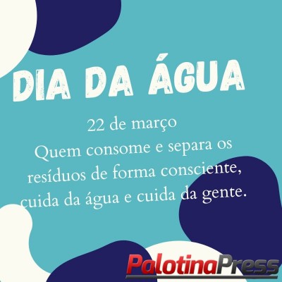 Convênio Linha Ecológica em parceria com Palotina promove em março Campanha Educativa em comemoração ao Dia da Água