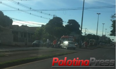 Ciclista fica ferida em acidente de trânsito em Palotina