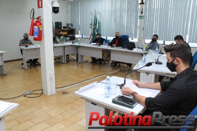 Vereadores de Palotina analisam projetos e encaminham requerimentos com pedidos de informações