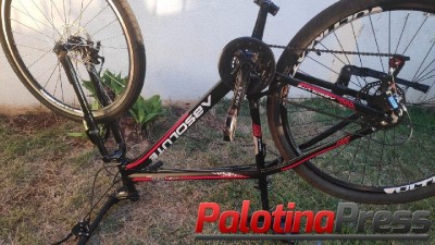 PM de Palotina recupera bicicleta furtada.