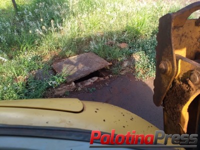 Secretaria de Obras realiza substituição de bocas de lobo