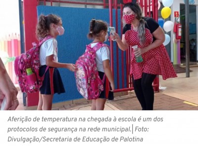 Palotina vai testar ocupação de 100% em salas de aula