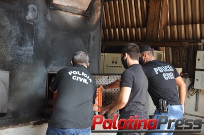 Polícia Civil incinera drogas apreendidas em Palotina