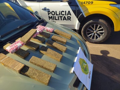 POSTO POLICIAL RODOVIÁRIO DE IPORÃ REALIZA APREENSÃO DE MACONHA