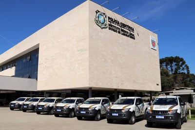 Paraná - Polícia Científica ganha novas viaturas para agilizar serviços no Interior