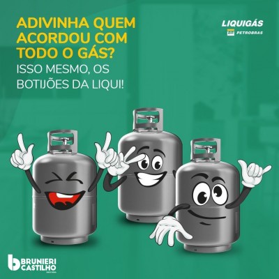 O seu gás acabou?! Ligue e peça o seu na Liquigás. 