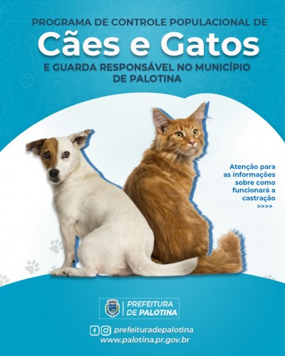 Palotina recebe Castrapet Paraná. Duzentos e vinte nove animais deverão ser castrados pelo programa.