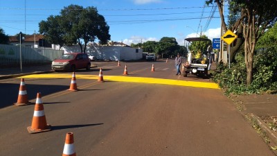 Secretaria Municipal de Transportes e Obras Públicas de Palotina realiza ações em prol de melhorias para o município