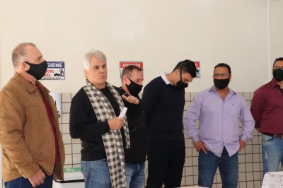 Prefeito visita Colégio Agrícola de Palotina com intuito de conversar sobre busca de recursos para melhorias do Colégio