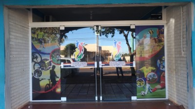 Ginásio Municipal de Palotina é contemplado com novas portas 