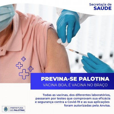 COVID-19: “Vacina boa é vacina no braço”, afirma a coordenadora de Saúde de Palotina