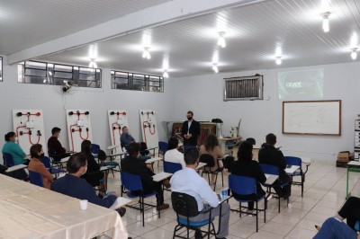 Reunião do Comitê Gestor juntamente com a Secretaria de Indústria, Comércio e Turismo, para o incentivo do comércio local.