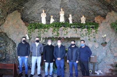 Santuário Nossa Senhora da Salete e Agro Trilhas recebem visita do Deputado e Secretário do Estado do Desenvolvimento Sustentável e Turismo 