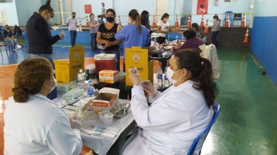 COVID-19 Nova adequação no local de vacinação oferece mais conforto e segurança