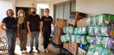 Rotary Club Palotina Pioneiro entrega donativos ao Lar da Fraternidade