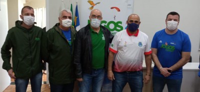 Palotina participou de reunião de gestores do esporte no Município de Santa Helena