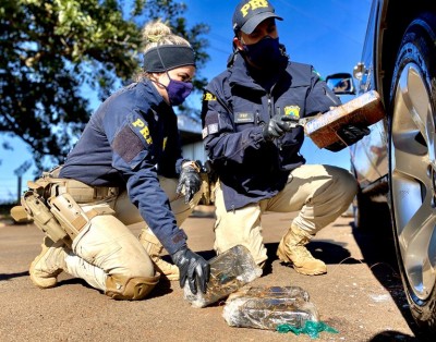 PRF e PCPR apreendem drogas no Paraná e dão prejuízo de R$ 16 milhões ao crime organizado