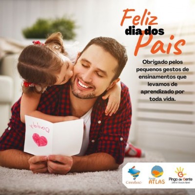 Feliz dia dos pais! Uma homenagem do Colégio Ceeduc a você pai.