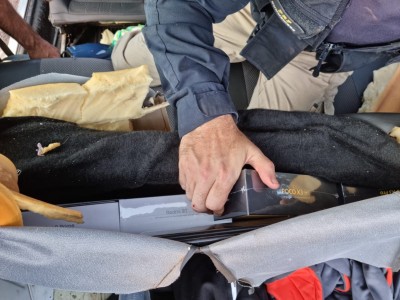 PRF apreende Telefones Celulares em Santa Terezinha de Itaipu-PR