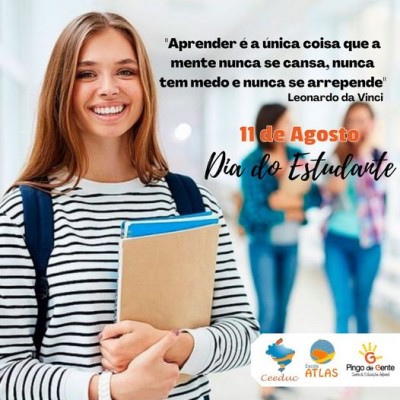 Colégio Ceeduc deseja a você um Feliz dia do Estudante 