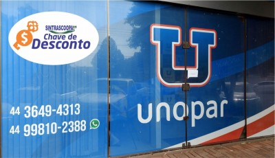SINTRASCOOPA - Sindicato firma convênio com o Centro Educacional Unopar