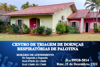 CORONAVÍRUS Central de triagem da covid em Palotina está em novo endereço