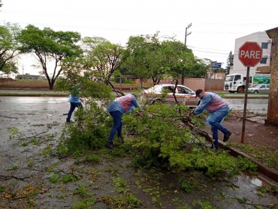 SOLIDARIEDADE- Prefeitura de Palotina auxilia famílias após forte temporal