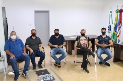 Visita do Diretor-Geral do DER/PR José Brustolin Neto em Palotina 