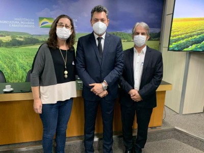 Visita do Prefeito em Brasília