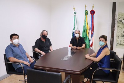 Prefeito e Direção UFPR Setor Palotina se reúnem