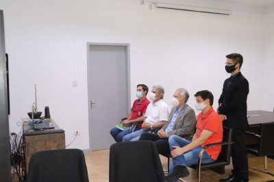 PALOTINA- Prefeito participa de reunião com Diretor e Membros do Conselho da UOPECCAN