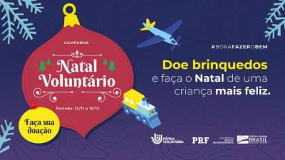 Natal Voluntário: Participe! E faça o Natal de uma criança muito mais feliz!