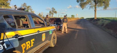 PRF prende homem transportando quase 350 quilos de maconha em Santa Terezinha de Itaipu (PR)